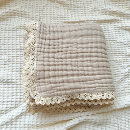 Baby Blanket Soft Cotton Colors