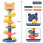 Rolling Ball Spiral Tower Toy