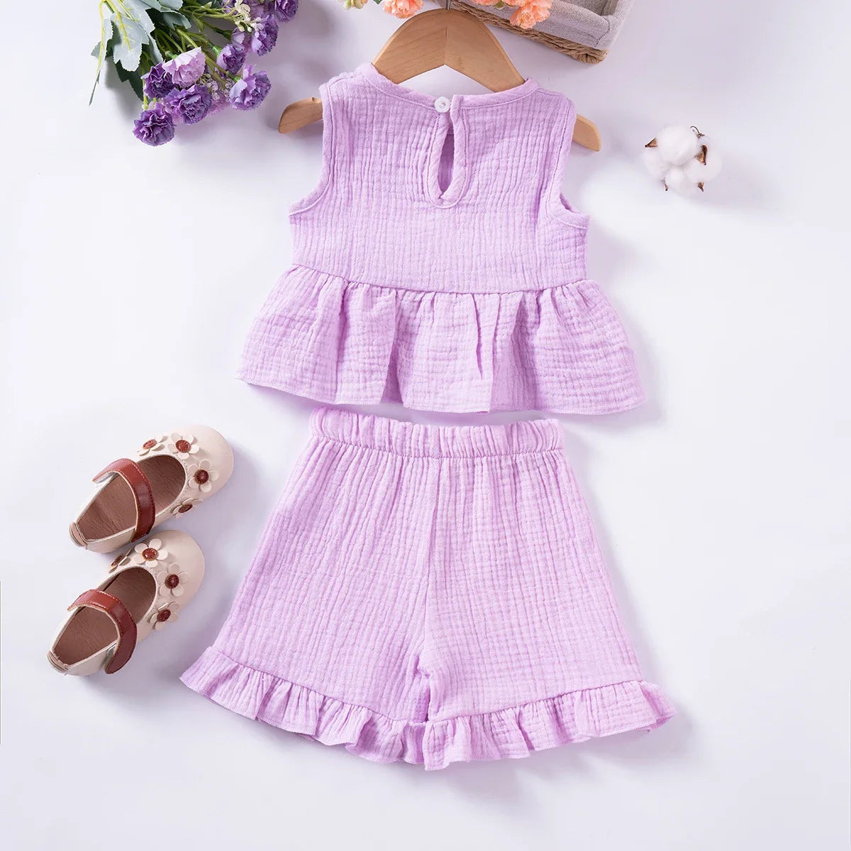 2 Piece Tank Top With Shorts