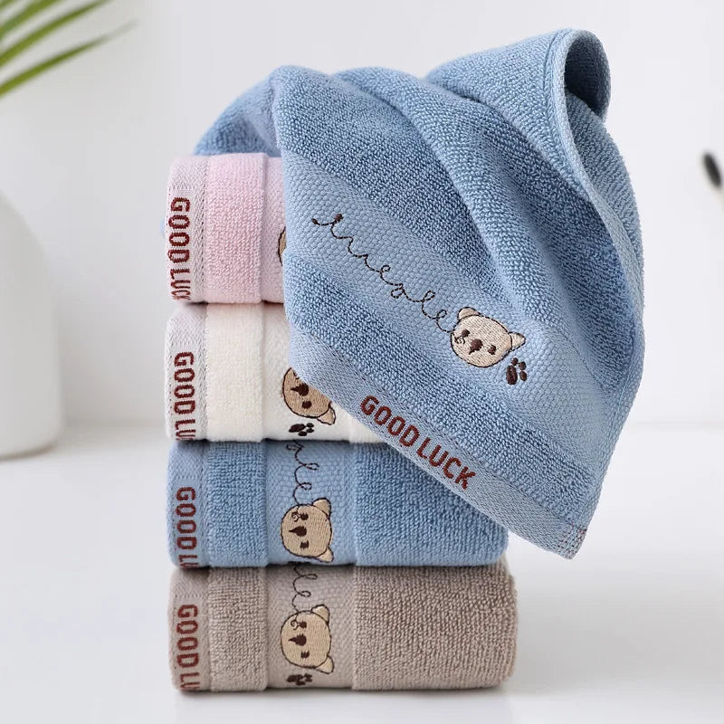 Baby Towels Bear Face