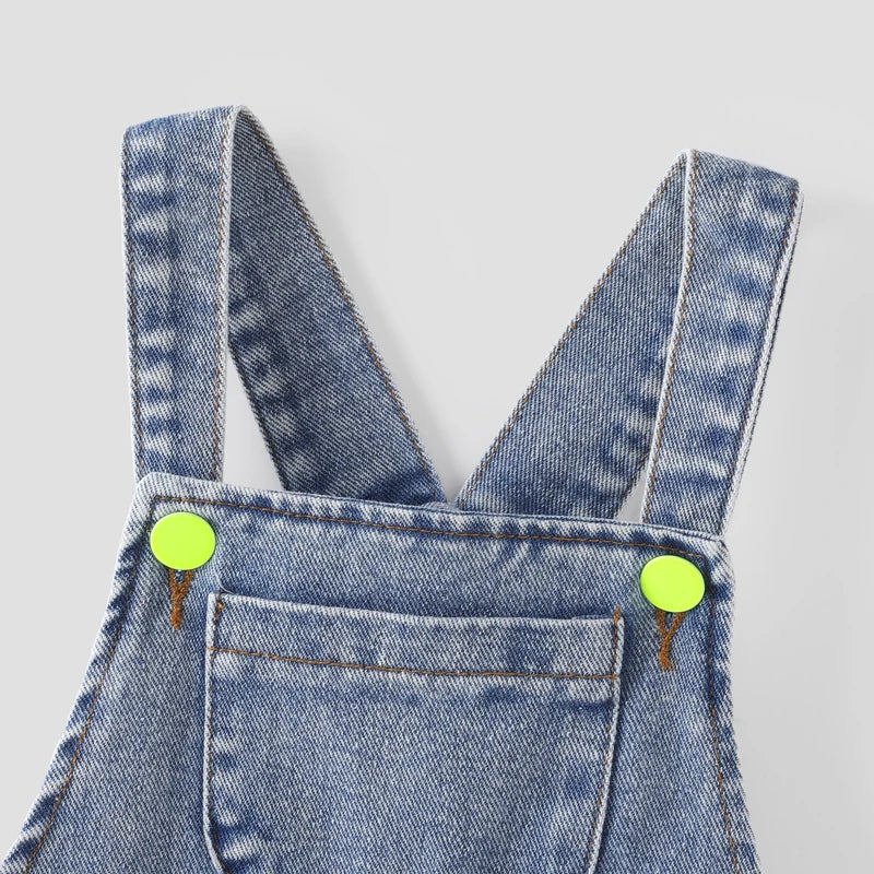 Dinosaur Shirt with Overalls
