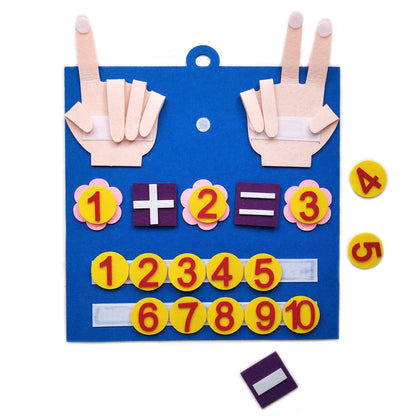 Felt Fingers Educational Counting Toy