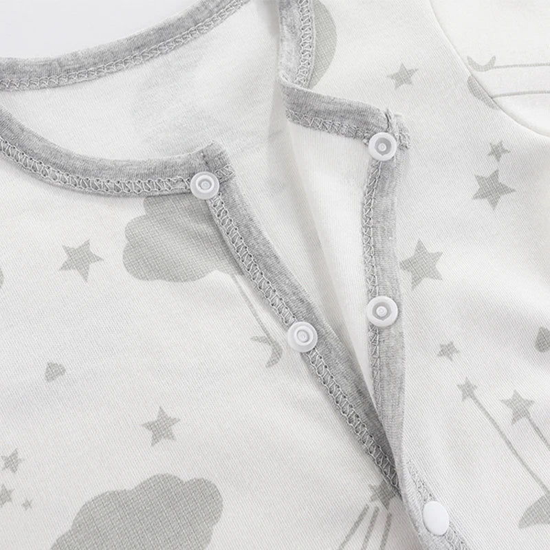 Cotton Romper Gender Neutral Colors