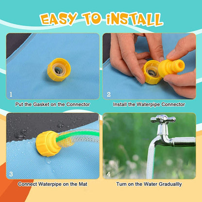Water Play Mat Splash Pad
