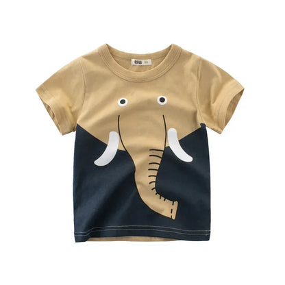 Children's 3D Cartoon T-Shirt