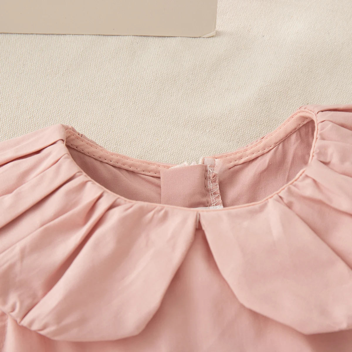 Pink/Blue Dress with Bow