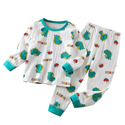 Long Sleeve Boys Pajama Set