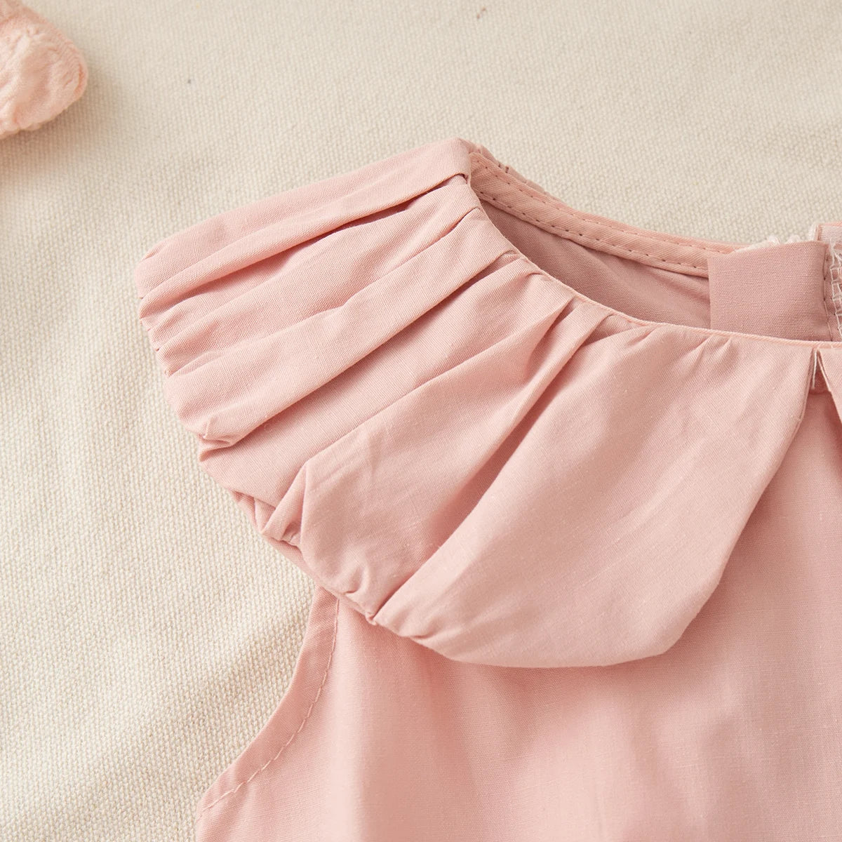 Pink/Blue Dress with Bow