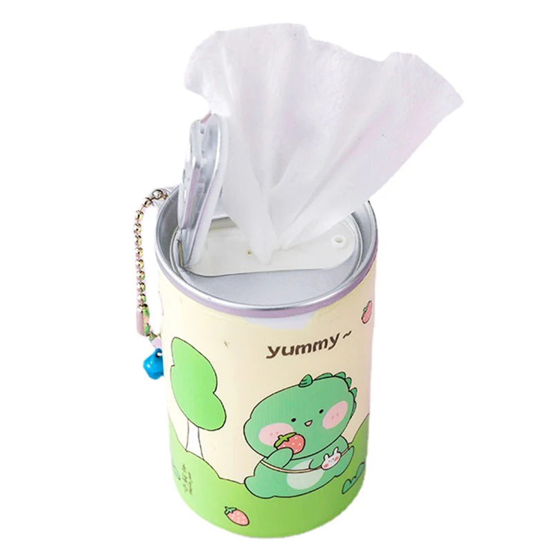 Cartoon Can Wet Wipes