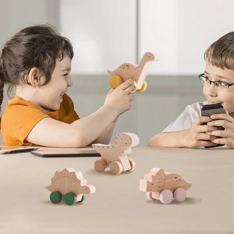 Wooden Rolling Toys