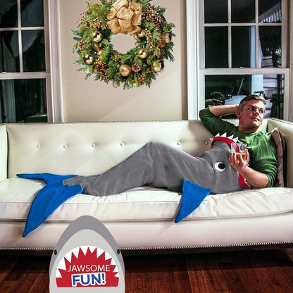 Shark Mermaid Tail Blanket