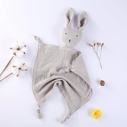 Baby Double Cotton Gauze Rabbit Blanket