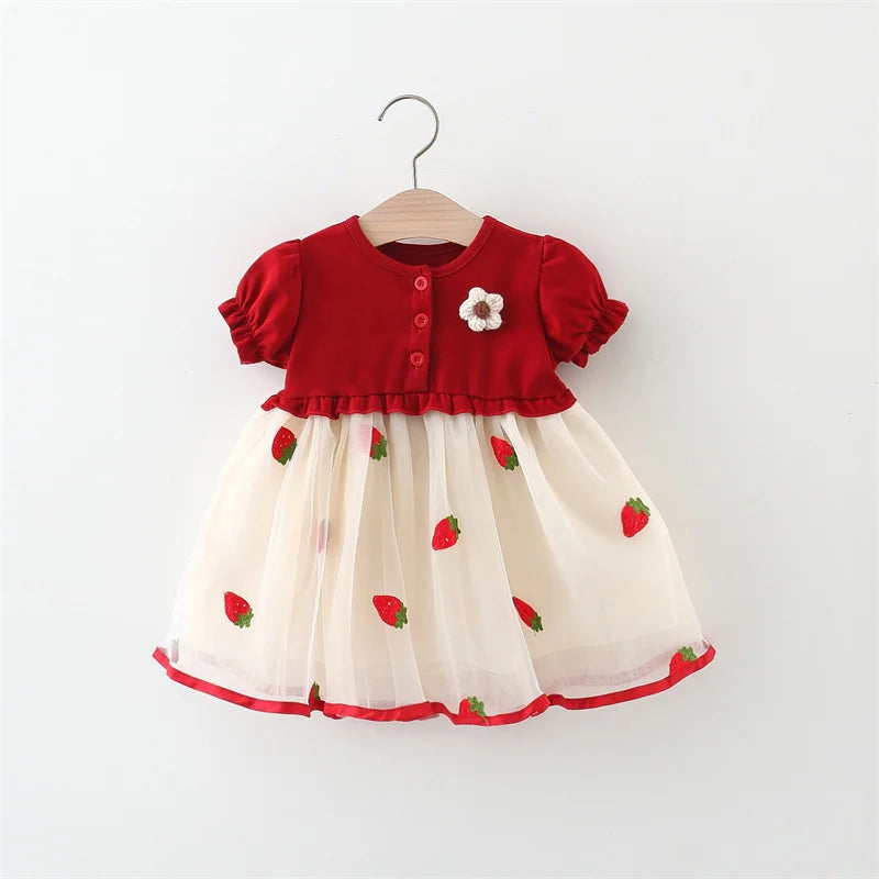Summer Strawberry Dress