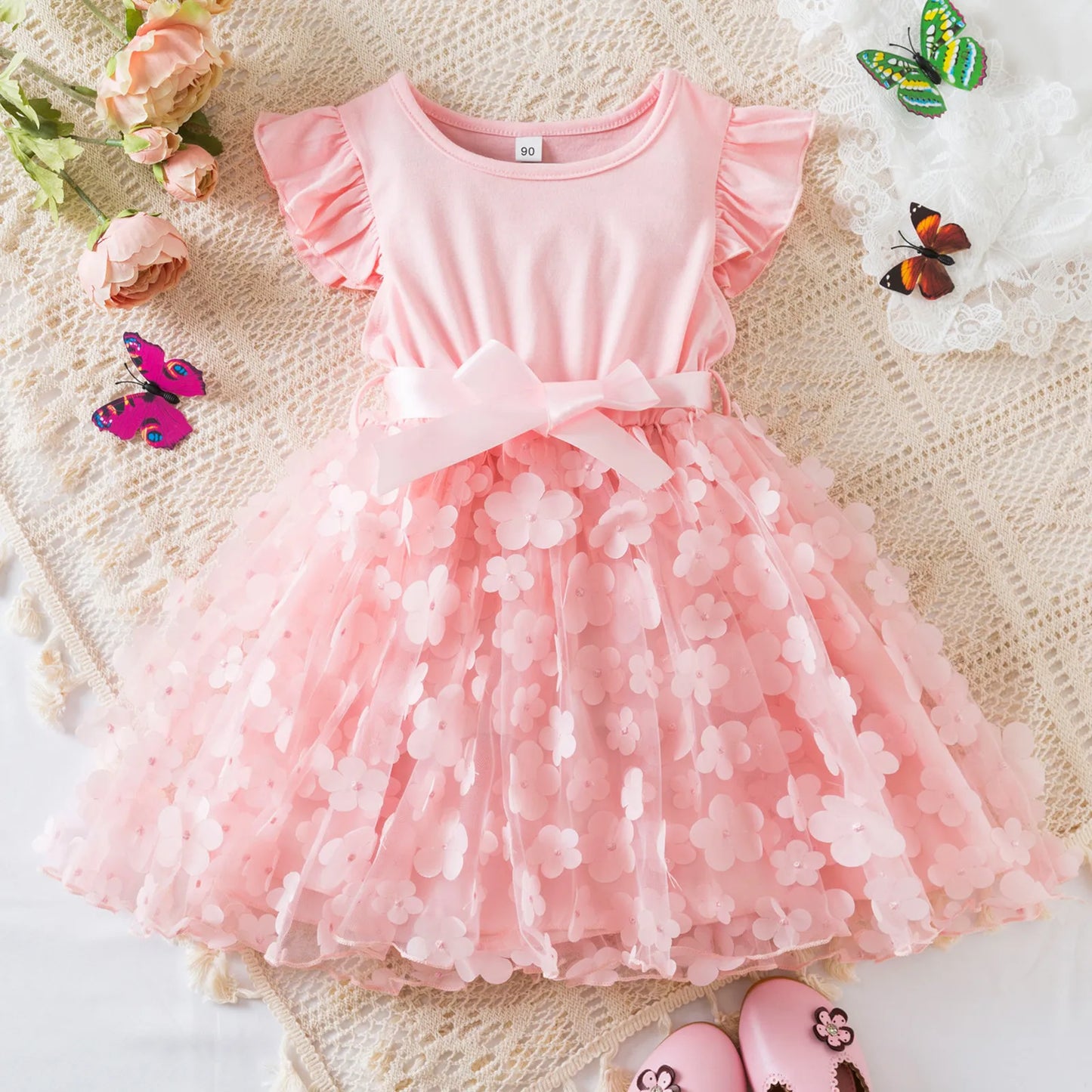 Elegant Floral Dress