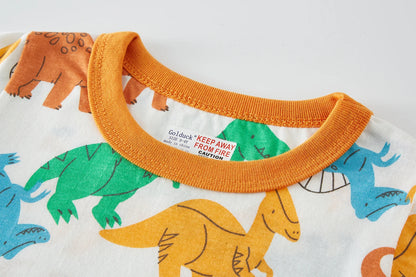 Long Sleeve Dinosuar Pajama Set