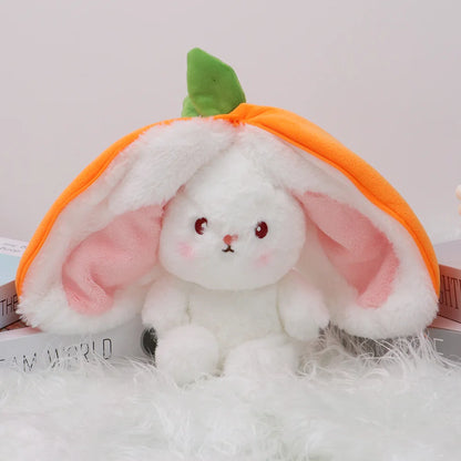 Strawberry/Carrot Bunny Stuffed Animal