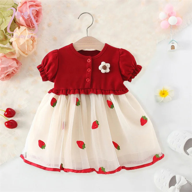 Summer Strawberry Dress