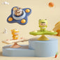 Suction Cup Fidget Spinner Rattles 3pc Set