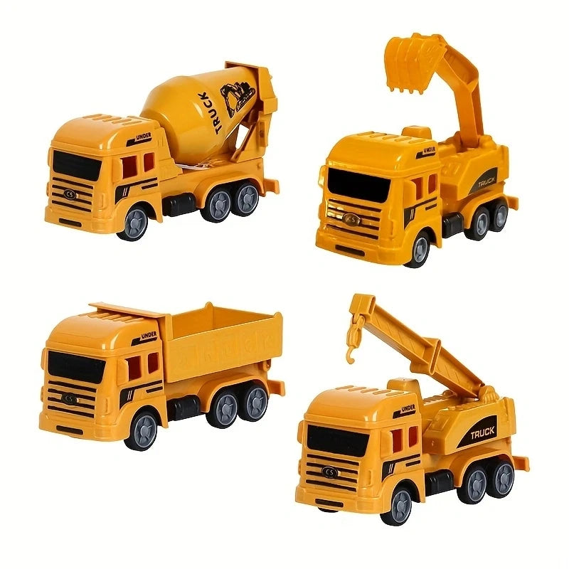 Construction Vehicle Toy Set
