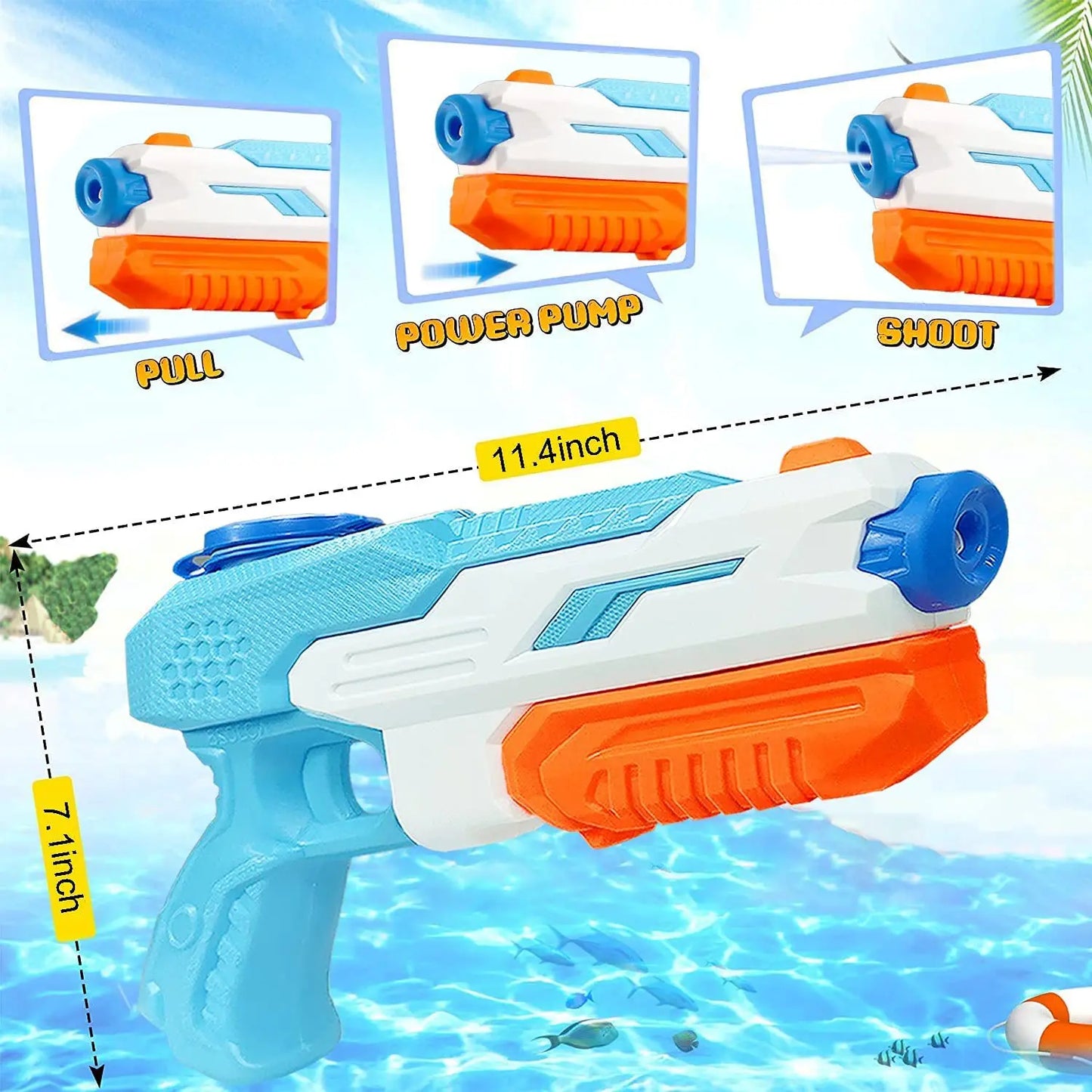 Water Gun Summer Soaker