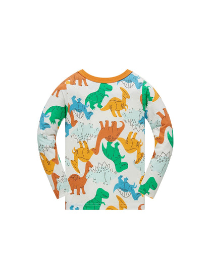 Long Sleeve Dinosuar Pajama Set