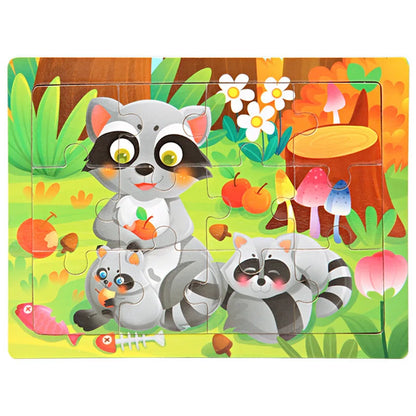 12piece Wooden Jigsaw Puzzle