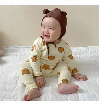Baby Clothes Cartoon Bear 2pcs Sets
