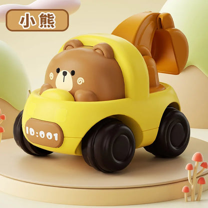 Baby Car Toys Cartoon Animals