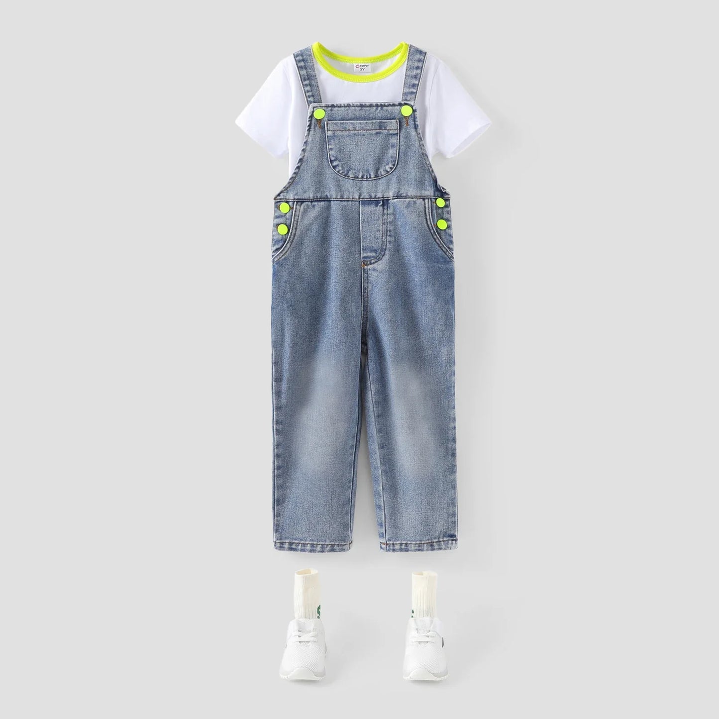 Dinosaur Shirt with Overalls