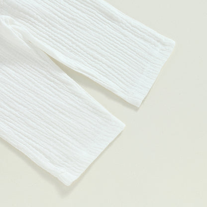 Linen Button Down Shirt and Pants
