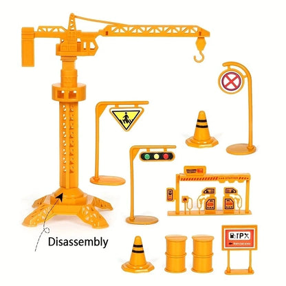 Construction Vehicle Toy Set