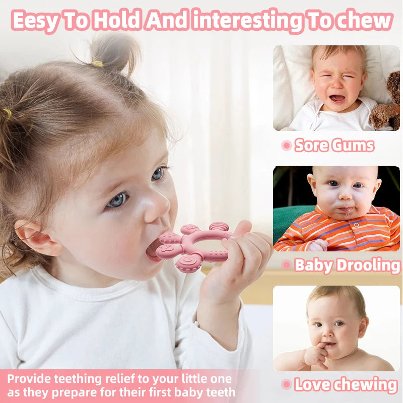Soft Silicone Baby Teether