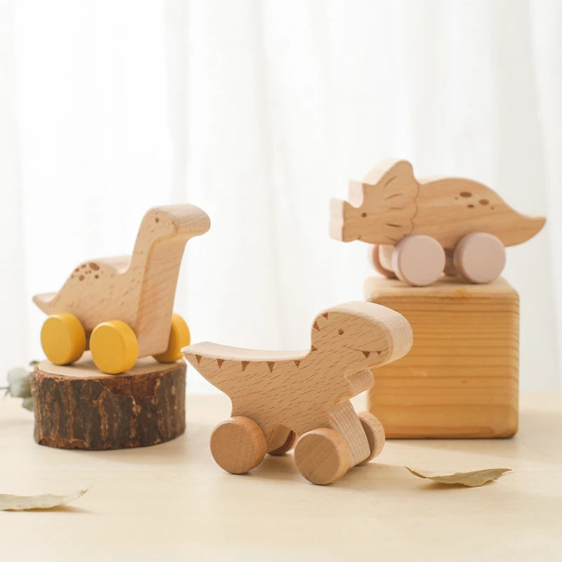 Wooden Rolling Toys