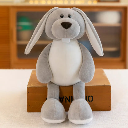 Stuffed Plush Animals Lion, Elephant, Tiger, Dog, Fox, Monkey, Deer