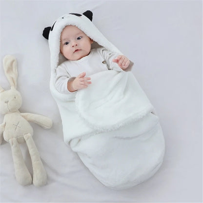 Soft Flannel Winter Baby Swaddle