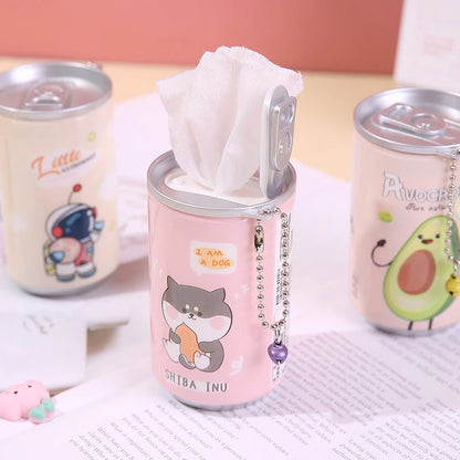 Cartoon Can Wet Wipes