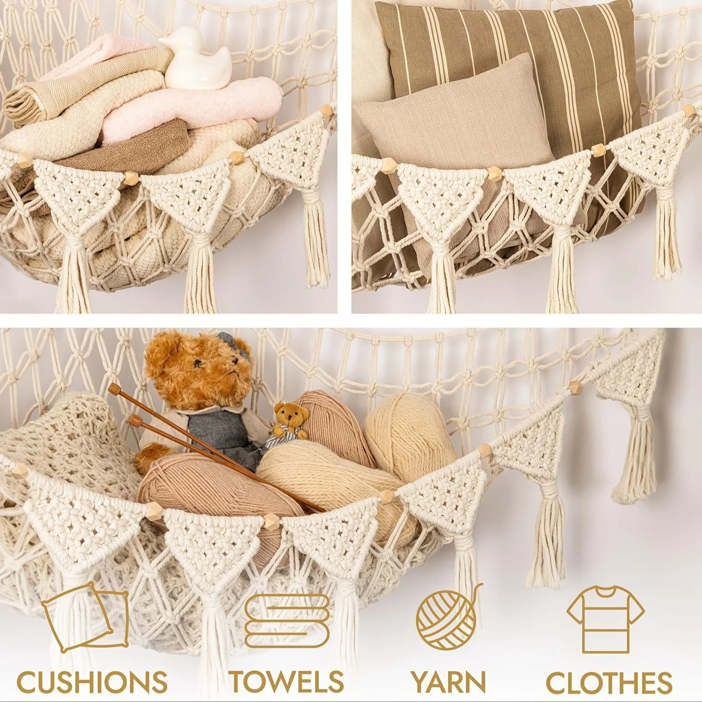 Stuffed Animal Storage Hammock