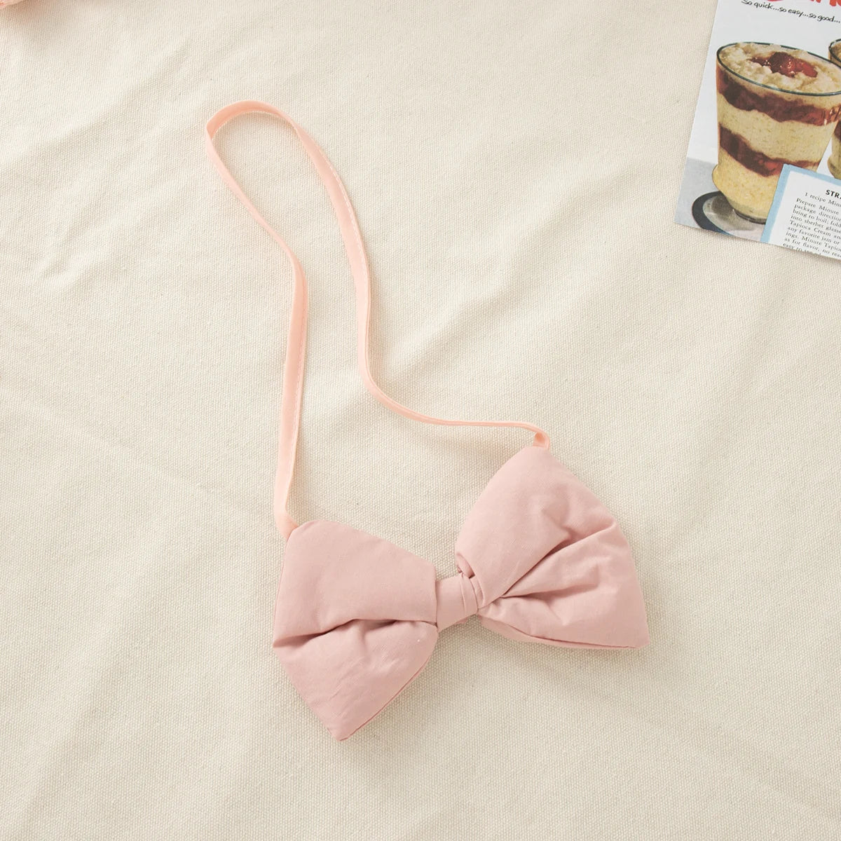 Pink/Blue Dress with Bow